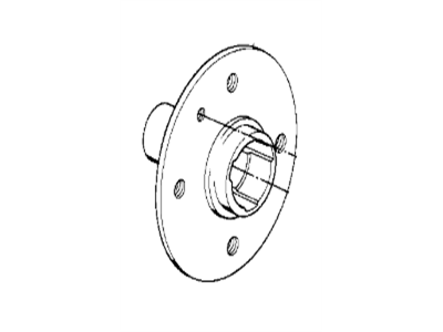 1991 BMW 325ix Wheel Hub - 31211130549