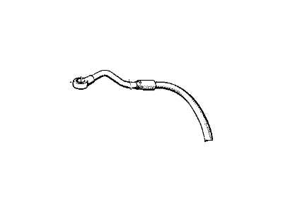 1980 BMW 633CSi Power Steering Hose - 32411134803