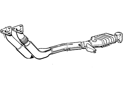 1984 BMW 325e Catalytic Converter - 11761711823