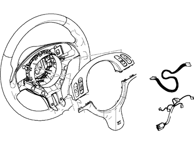 2003 BMW 540i Steering Wheel - 32342282025