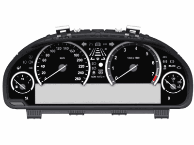 2016 BMW X5 Speedometer - 62106831791