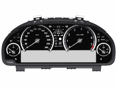 BMW 535d Instrument Cluster - 62106844032