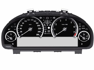 BMW 650i Instrument Cluster - 62108795222