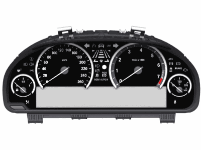 BMW 650i Instrument Cluster - 62108795126