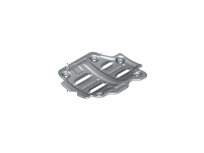 BMW Oil Pan Baffle - 11417581556