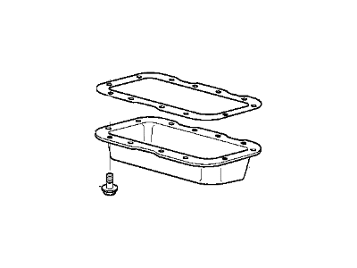 BMW 323is Transmission Pan - 24117519543