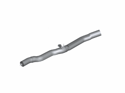 2016 BMW 535d Exhaust Pipe - 18308572013