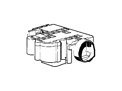 1978 BMW 733i Mass Air Flow Sensor - 13621271704