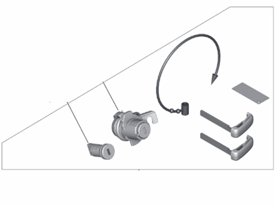 BMW 51217407997 Set Uniform Locking System (Code)