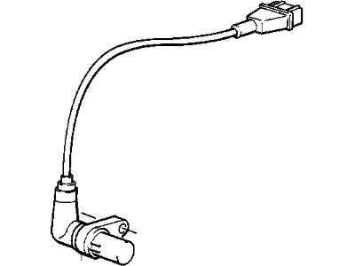 BMW 325i Crankshaft Position Sensor - 12141720852