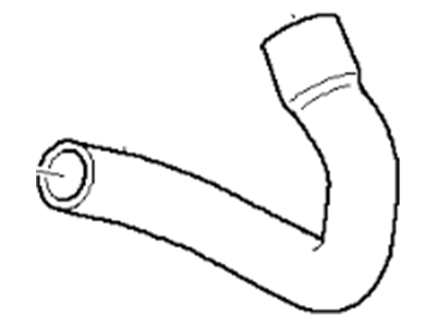 17127515989 BMW Coolant Hose Illustration 1 of 1