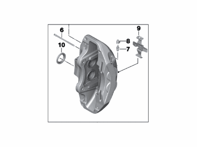 BMW 34116891312 CALIPER HOUSING RIGHT