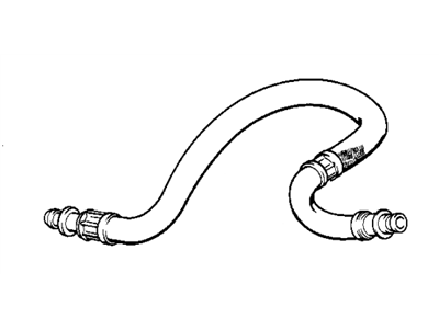 BMW 11421440180 Pressure Hose Assy Outlet