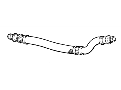 BMW 11421704799 Pressure Hose Assy Inlet