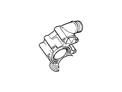 1991 BMW M5 Thermostat Housing - 11531315275