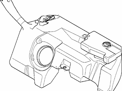 2002 BMW Z3 Fuel Tank - 16116751581