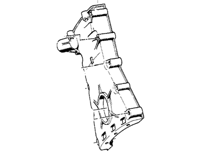 BMW 635CSi Timing Cover - 11141718860