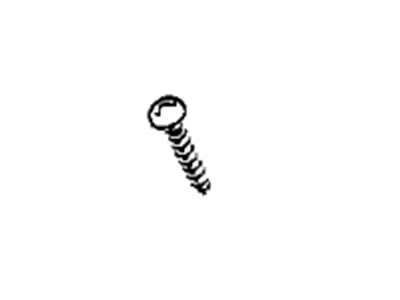 BMW 32311158355 Screw, Self Tapping