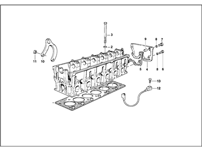 BMW 850CSi Cylinder Head Gasket - 11129059239