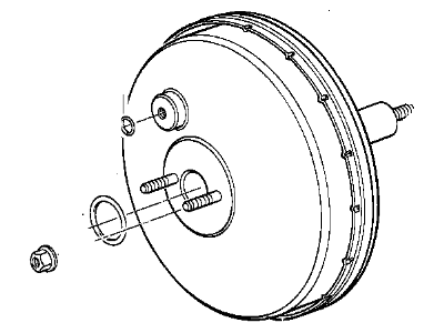 1994 BMW 525i Brake Booster - 34331160625