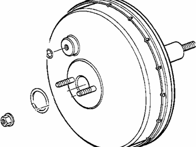 1989 BMW 535i Brake Booster - 34331160624