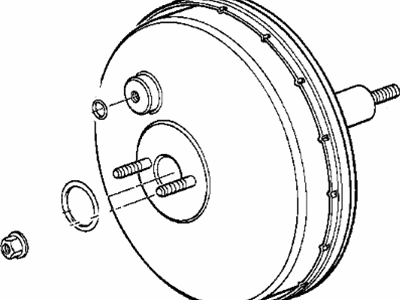 1990 BMW 525i Brake Booster - 34331160629