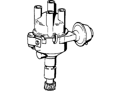 BMW 12110444646 Exchange. Ignition Distributor