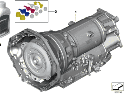 BMW 650i xDrive Gran Coupe Transmission Assembly - 24008615278