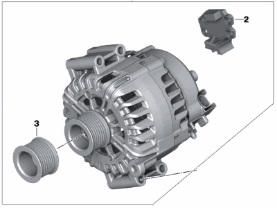 BMW Alternator - 12317591268