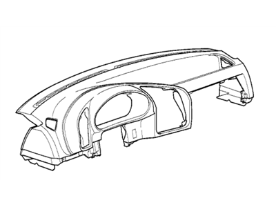 BMW 51458173618 Trim Panel Dashboard