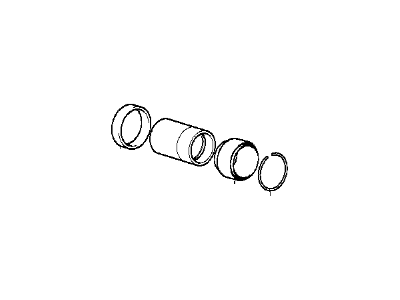 BMW 318ti Brake Caliper Repair Kit - 34211160336