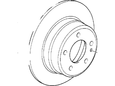 1998 BMW 328is Brake Disc - 34216794305