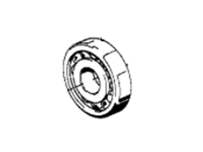 BMW 23121202732 Grooved Ball Bearing