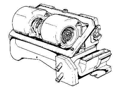 1981 BMW 320i Heater Core - 64111366661