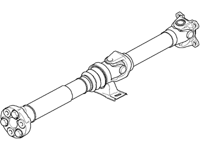 BMW Z4 Drive Shaft - 26107576032