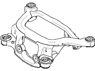 2008 BMW X3 Rear Crossmember - 33303452188