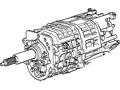 1980 BMW 633CSi Transmission Assembly - 23001208727