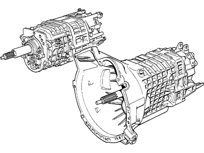 BMW 325e Transmission Assembly - 23001221327