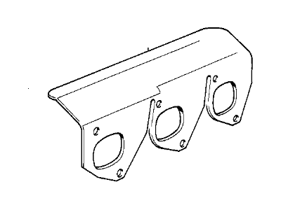 1987 BMW 635CSi Exhaust Manifold Gasket - 11621723656