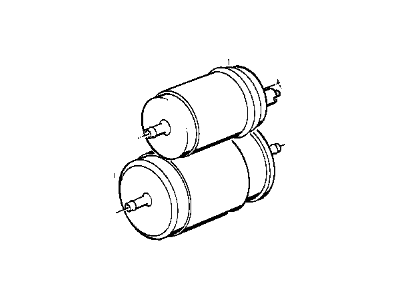 BMW 528i Fuel Filter - 13321270038