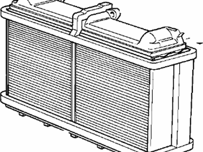 BMW Heater Core - 64118372523