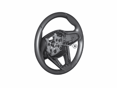 2017 BMW 740i Steering Wheel - 32306871732