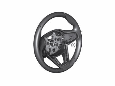 BMW 740e xDrive Steering Wheel - 32306871737