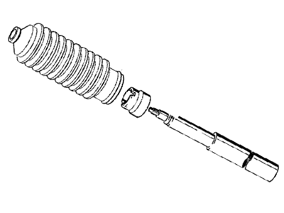 1988 BMW 735iL Shock Absorber - 31322226192