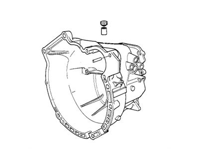 BMW 23117546082 Transmission Front Housing