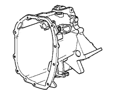 BMW 23111228432 Transmission Rear Housing