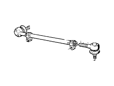 BMW 850i Tie Rod - 32211135666