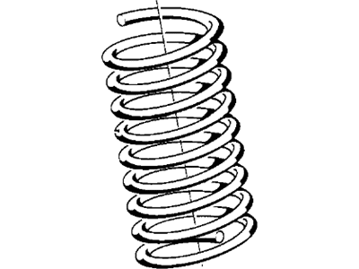 1978 BMW 630CSi Coil Springs - 33531118985