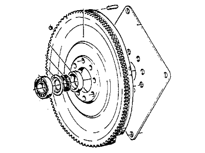 BMW 528i Flywheel - 11221270286