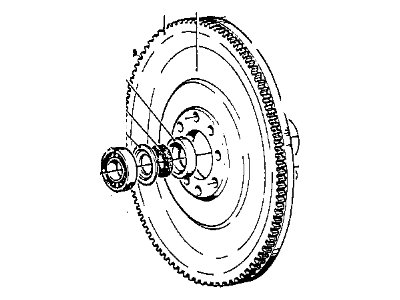 1975 BMW 3.0Si Flywheel - 11221253633